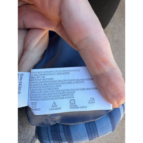 NWT Bandolino Blue Plaid Quilted Vest Plus Size XXL Travel Comfort Streetwear - Picture 9 of 12